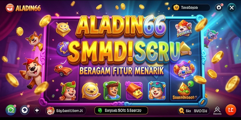 Gameplay slot seru di ALADIN66 dengan tampilan yang menarik.