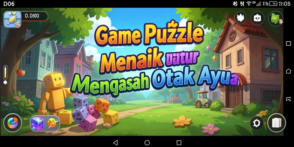 Gameplay D06 yang menarik dengan berbagai teka-teki yang menantang.