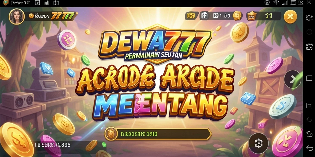 Screenshot DEWA777 menunjukkan gameplay Arcade yang penuh aksi dan tantangan menarik.
