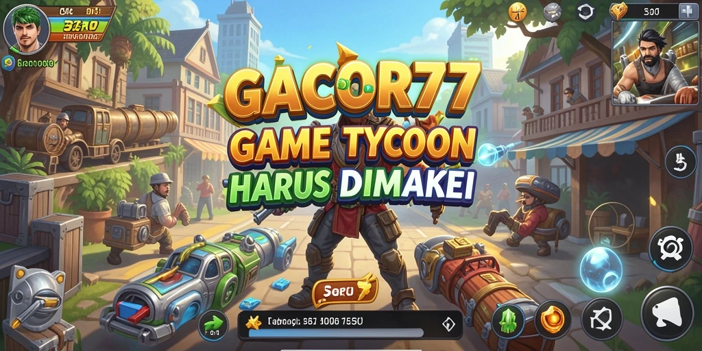 Screenshot GACOR77 menampilkan gameplay Tycoon yang menarik.