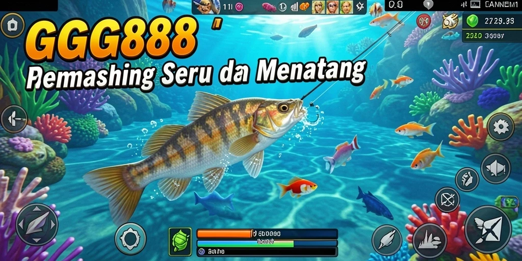 Tangkapan ikan besar dalam permainan GGG888 dengan grafis menakjubkan.