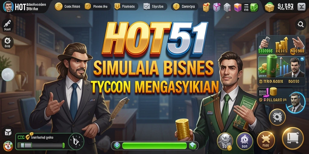 Tampilan gameplay HOT51 yang mendebarkan dan interaktif.