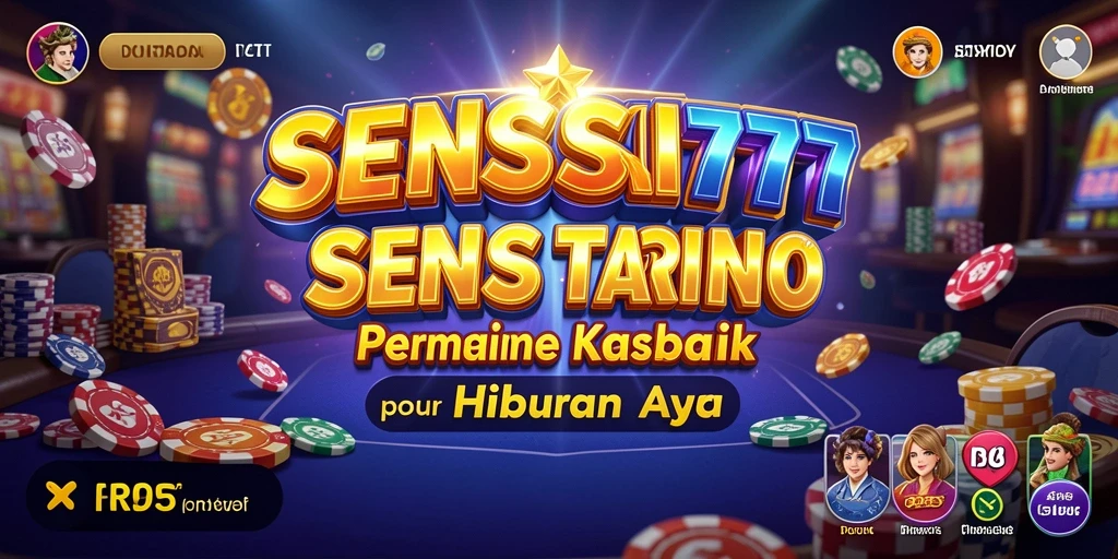 Tampilan menarik dari permainan Kasino SENSASI777 yang mengasyikkan.