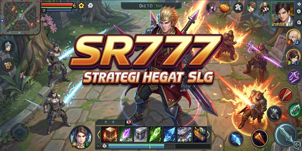Tampilan gameplay yang penuh strategi di SR777.