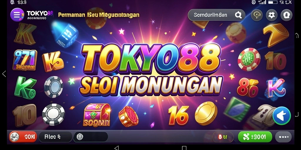 Screenshot permainan TOKYO88 menampilkan keseruan gameplay Slot yang memikat.